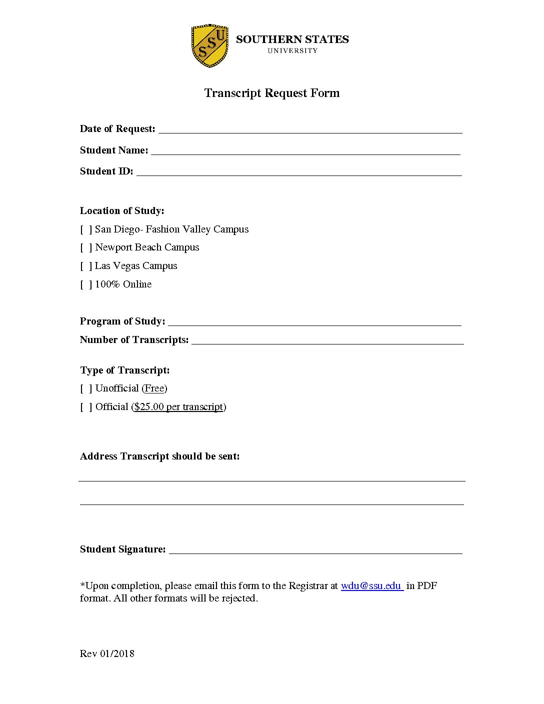 transcript request form resume template sample kaplan university transcript request form