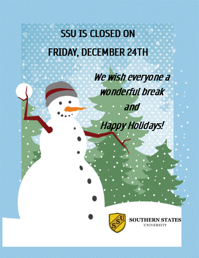 Holiday Notice Holiday Notice