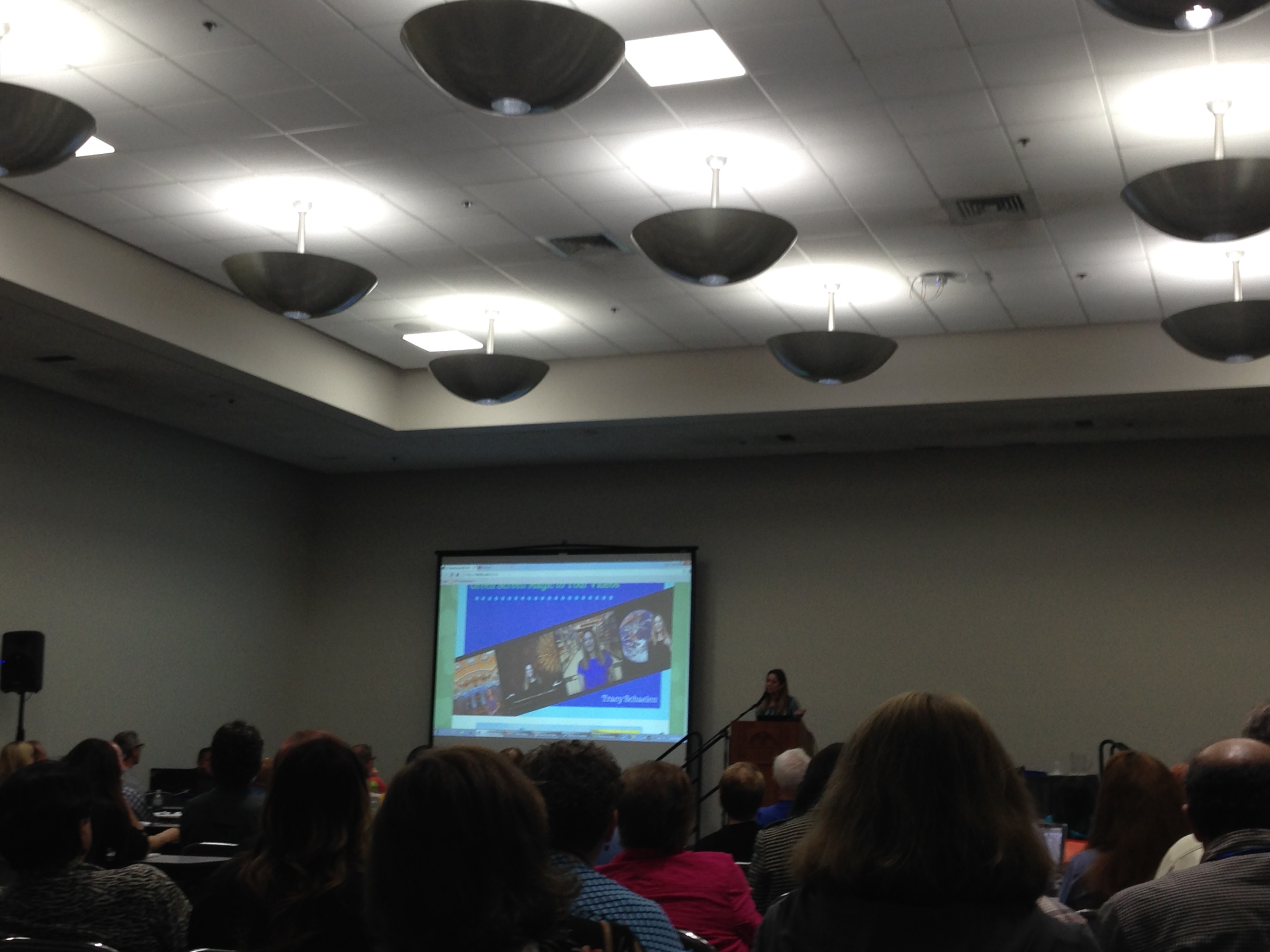 Attending a conference about online teaching Attending a conference about online teaching